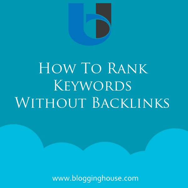 how to rank keywords without backlinks